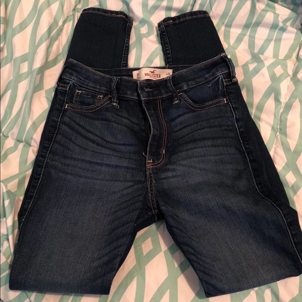 Hollister high rise skinny jeans